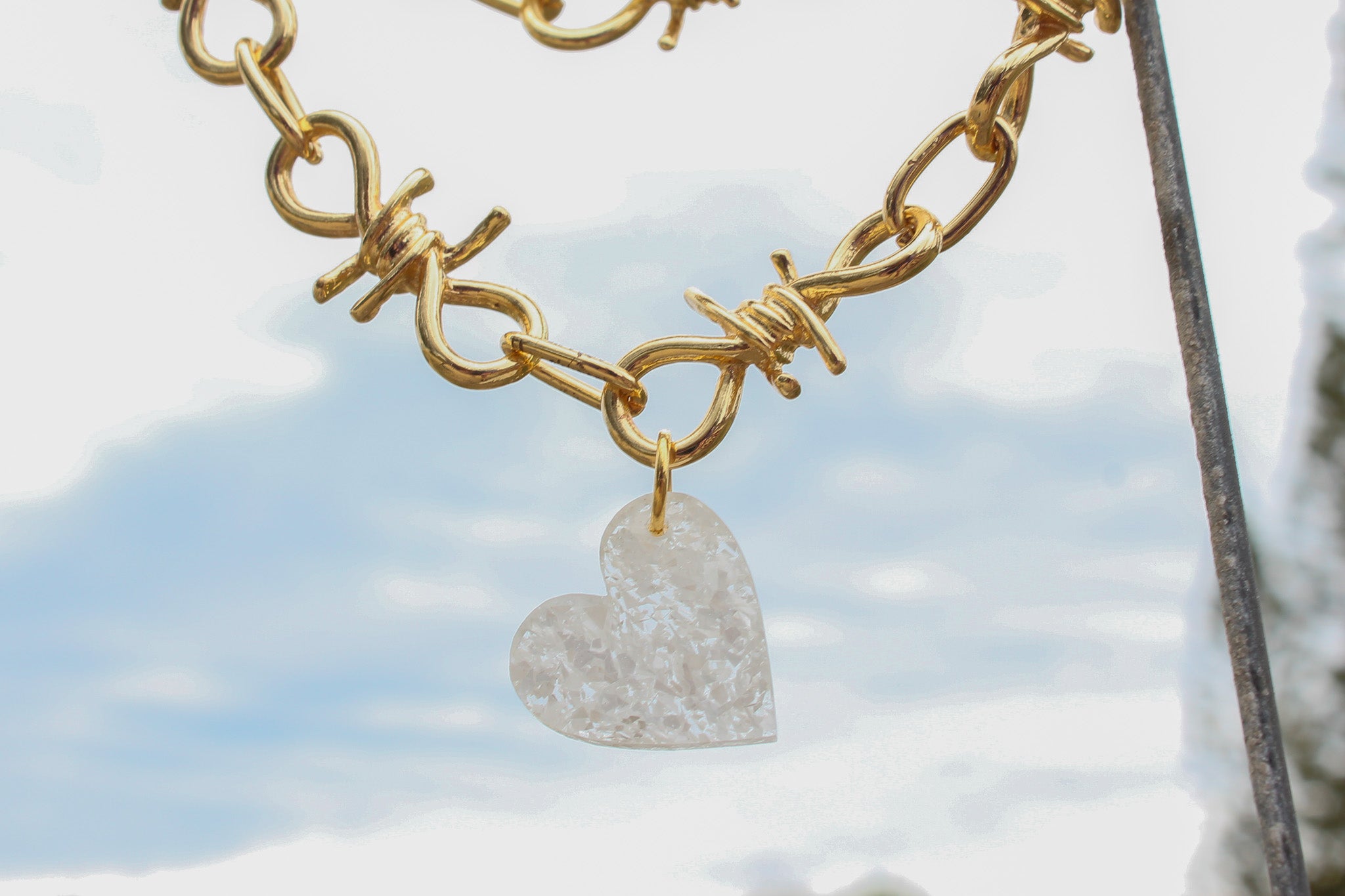 Heart Spike Necklace