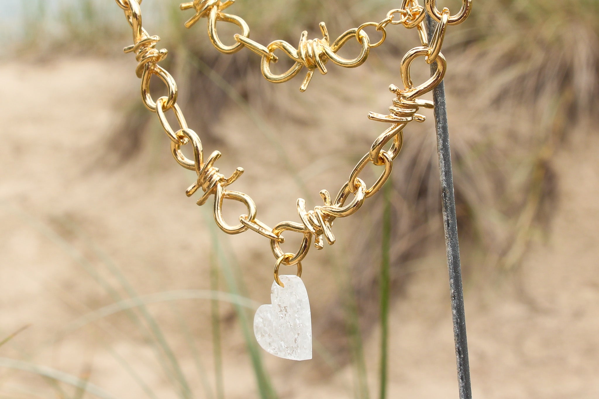 Heart Spike Necklace