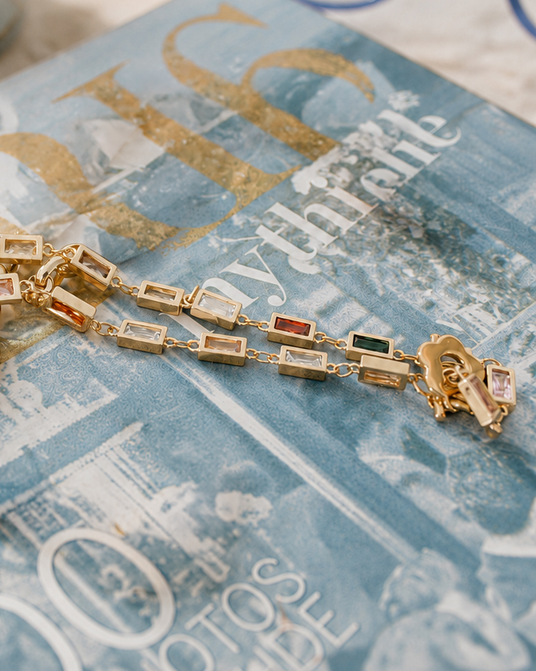 Baguette Necklace