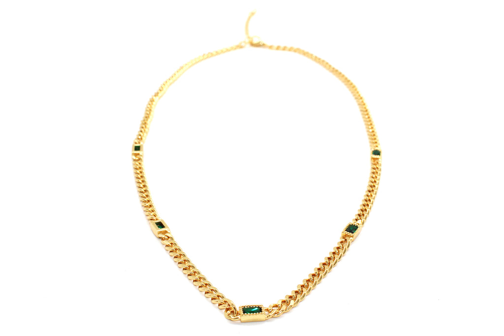 Baguette Necklace