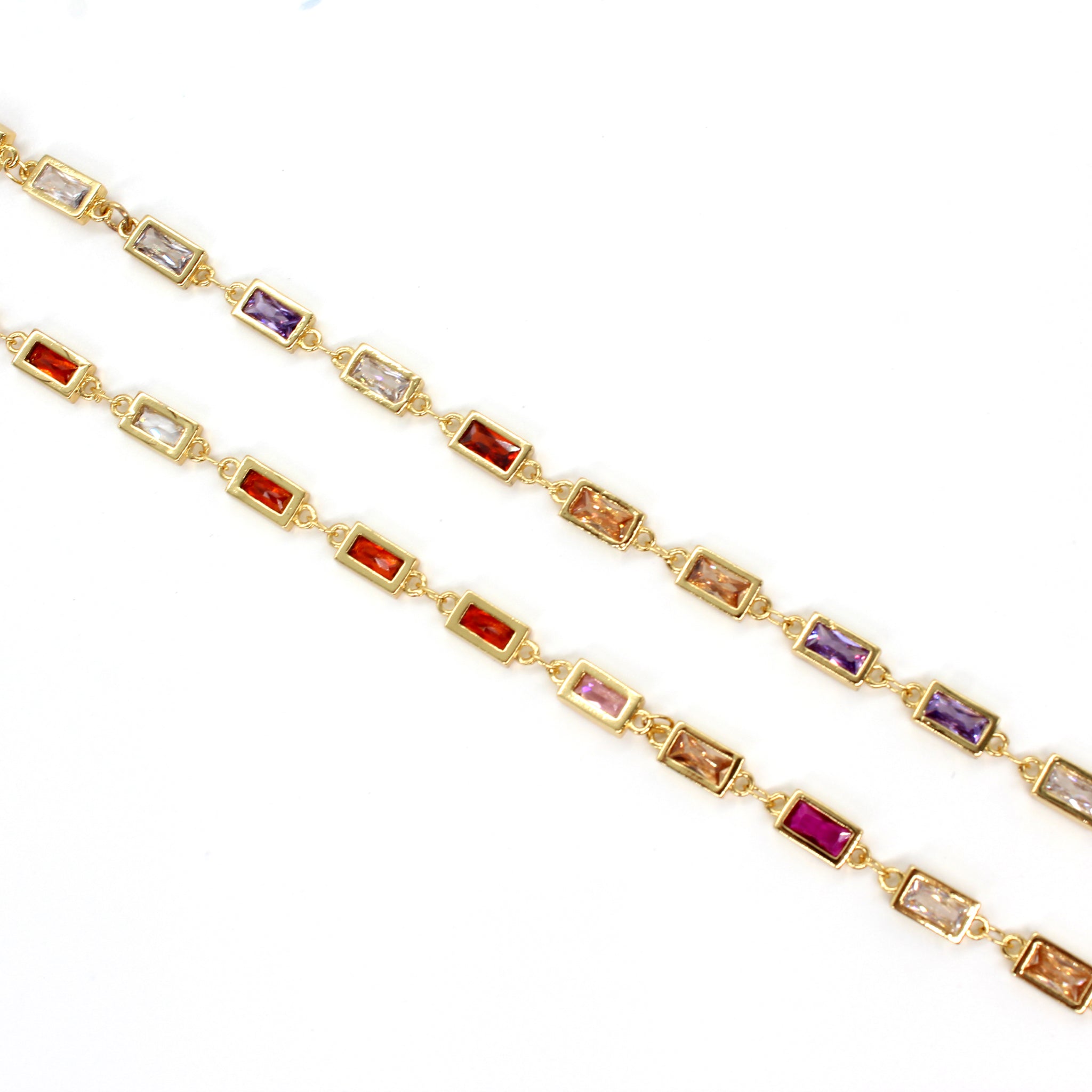 Baguette Necklace