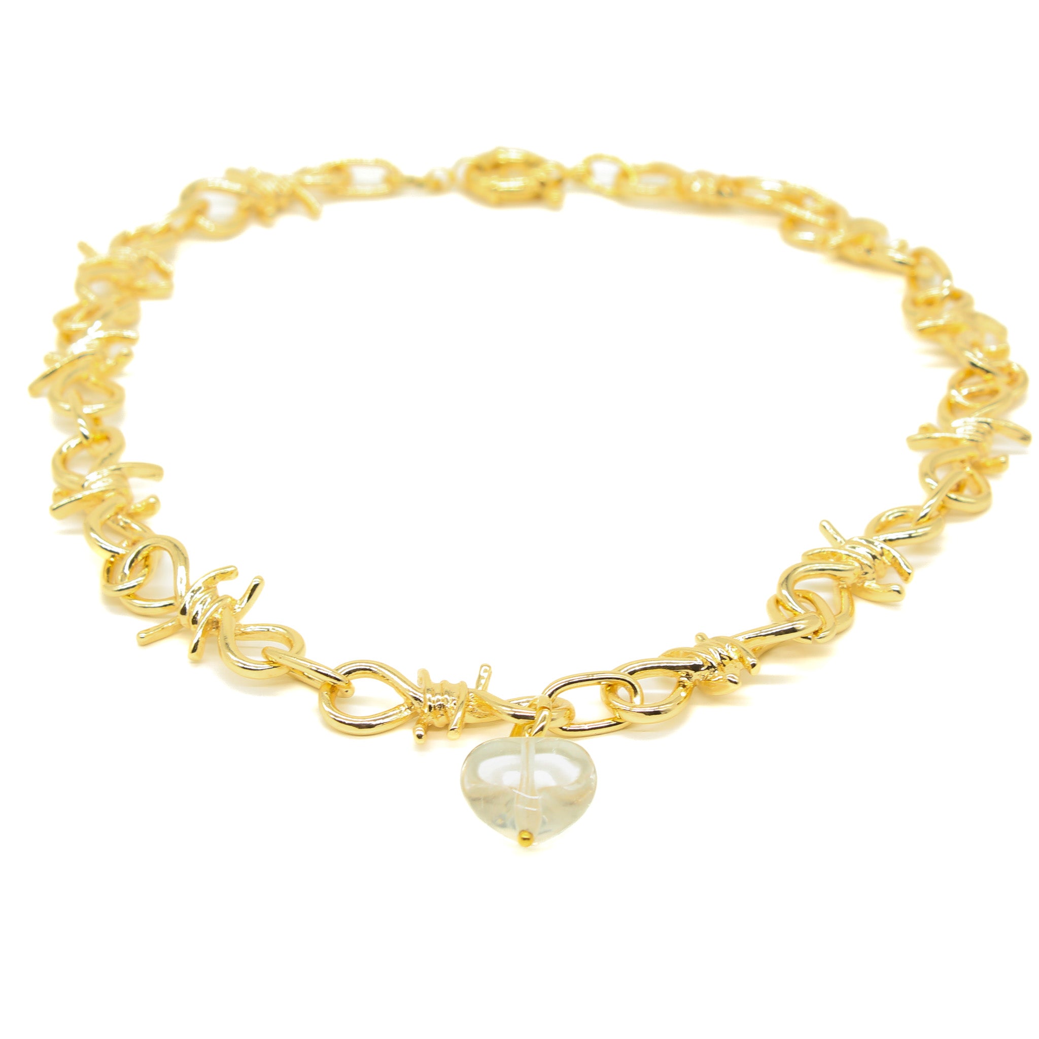 Barbed Heart Necklace