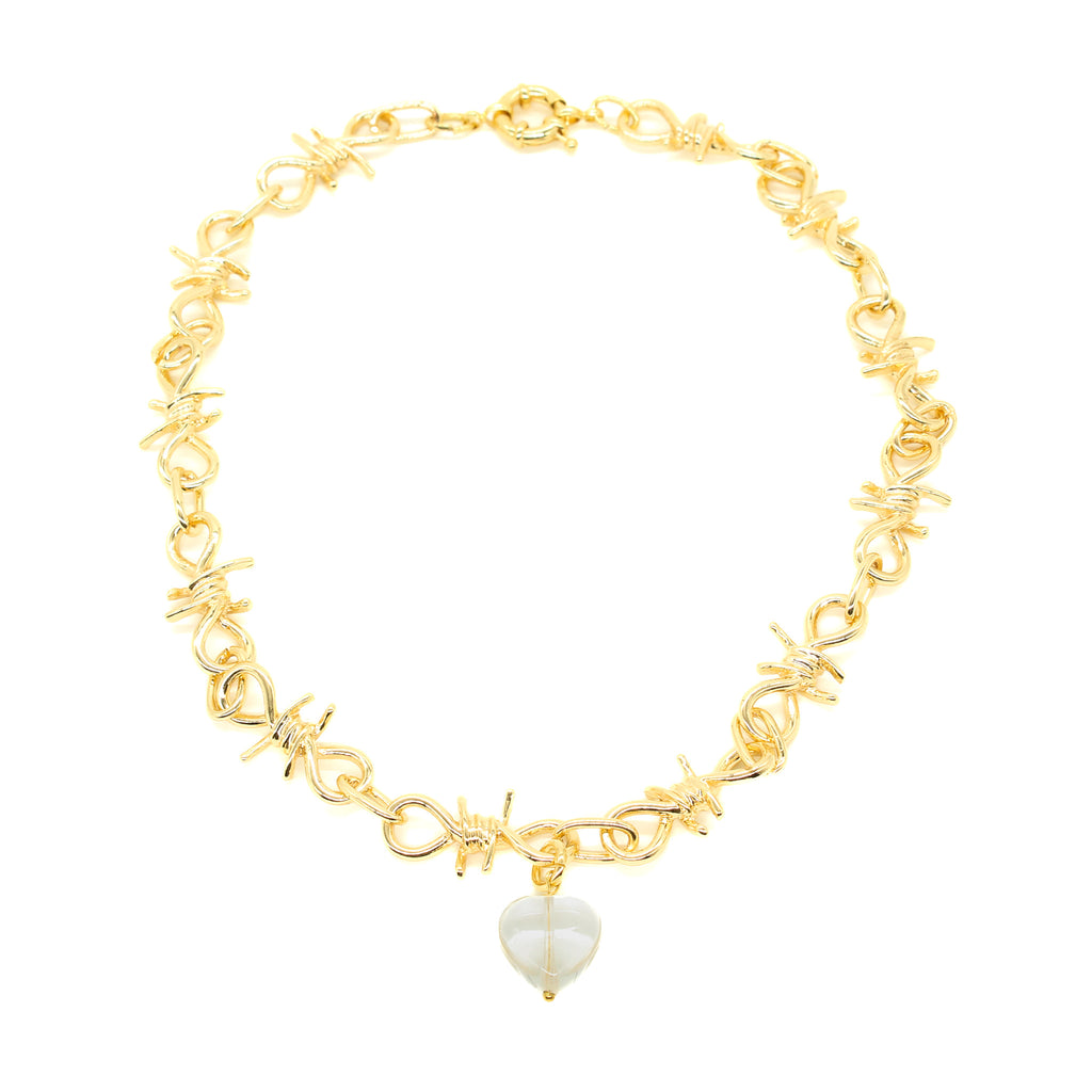 Barbed Heart Necklace