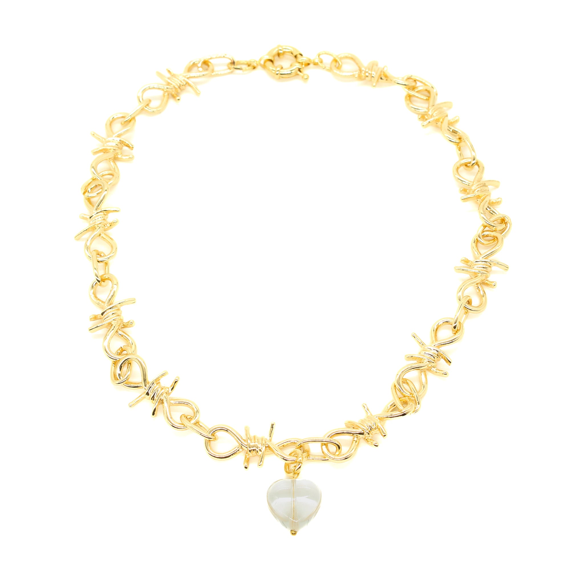 Barbed Heart Necklace