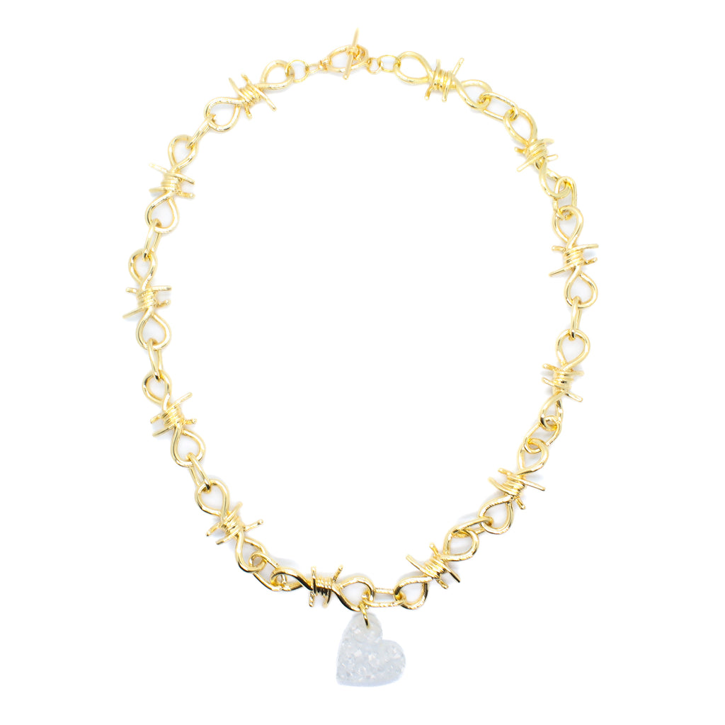 Heart Spike Necklace